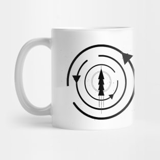 Circle target Mug